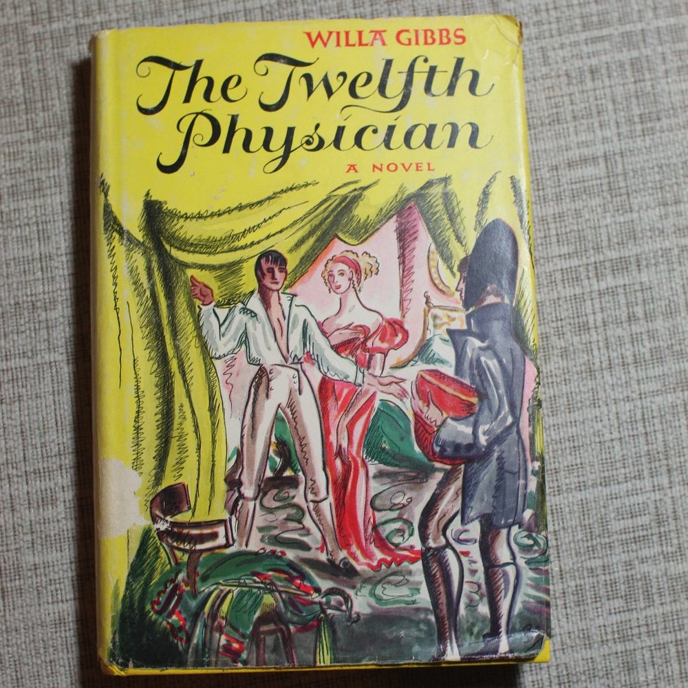 Vintage Rare with Dust Cover The Twelfth Physician Hardcover – 1954 Collectible
